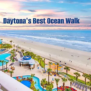 16th Floor 1 Bedroom Direct Oceanfront Wyndham Ocean Walk Daytona 1605 Daytona Beach